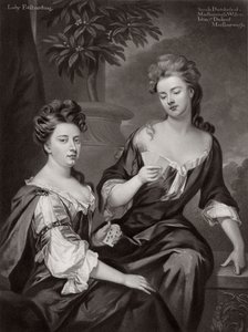 Sarah, Herzogin von Marlborough, und Lady Fitzharding, um 1702