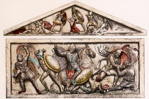Sarkophag, 4. Jahrhundert v. Chr. von Unbekannt