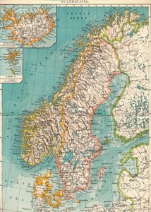 Skandinavien, ca. 1906, 1907 von Unbekannt