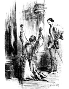 Szene aus Shakespeares Othello, 19. Jahrhundert