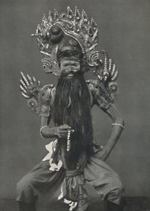 Schauspieler als Guruswamin der oberste der geistlichen Lehrer, 1926 von Unbekannt