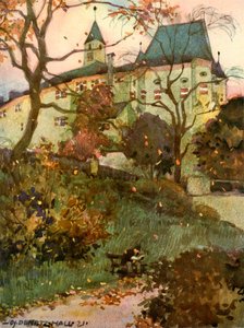 Schloss Weyherburg, ca. 1929