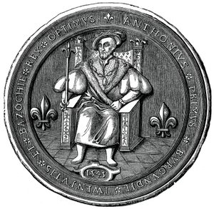 Siegel des Königs der Basoche, 16. Jahrhundert 1870 von Unbekannt