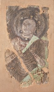 Sitzender Bodhisattva, ca. 6.-7. Jahrhundert