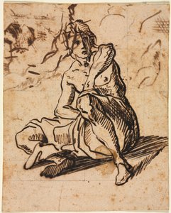 Sitzende Figur, 1600er Jahre von Unbekannt