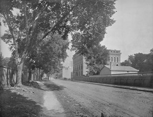 Sheffield Hall, Yale College, New Haven, Connecticut, um 1897