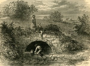Schäferbrunnen im Jahr 1820, um 1876 von Unbekannt