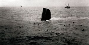 Schiffbruch des republikanischen U-Boots B6, August 1936 von Unbekannt