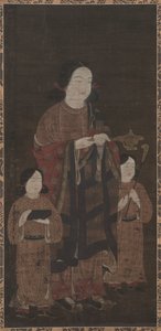 Shotoku Taishi und seine Söhne von Unbekannt