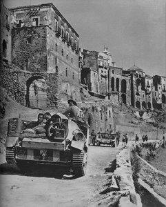 Sturm auf die sizilianische Bergfestung, 1943 von Unbekannt