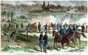 Belagerung von Fredericksburg, Virginia, Amerikanischer Bürgerkrieg, ca. 1864-1865 von Unbekannt