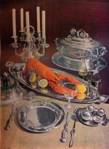 Silbernes Tafelservice, 1936