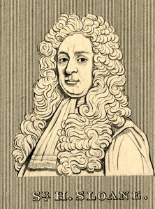 Sir H. Sloane, 1660-1753, 1830 von Unbekannt