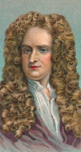 Sir Isaac Newton, englischer Mathematiker, Astronom und Physiker von Unbekannt