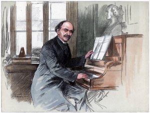Sir Julius Benedict, Musikkomponist und Dirigent von Unbekannt