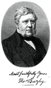 Sir Thomas Bazley, 1. Baronet, britischer Hersteller und Politiker, um 1880 von Unbekannt