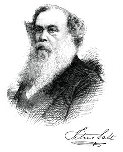 Sir Titus Salt, britischer Hersteller und Wohltäter, ca. 1880 von Unbekannt