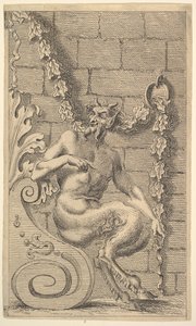 Sitzende Satyrn, nach 1732