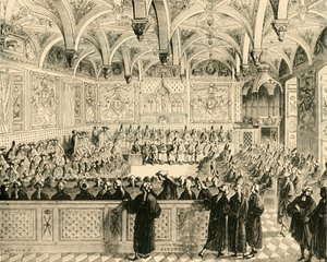 Sitzung des Parlaments von Paris, 1890 von Unbekannt