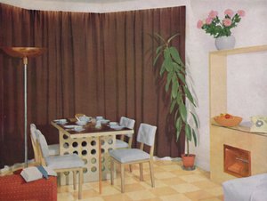 Kleines Wohn-Esszimmer, 1938