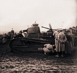 Kleiner Panzer, ca. 1914-1918 von Unbekannt