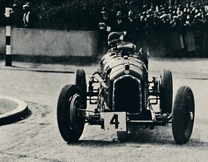 Scharfes Kurvenfahren im I.O.M. Rennen: Der ehrenwerte Brian Lewis, 1937