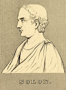 Solon, um 630-560 v. Chr., 1830