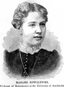 Sonia Sophie Kowalevski, russische Mathematikerin, 1888 von Unbekannt