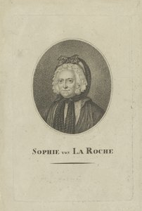 Sophie von La Roche, geborene Gutermann von Gutershofen 1730-1807, um 1800 von Unbekannt