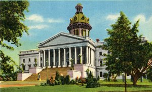 South Carolina State Capitol, Columbia, S.C., 1942 von Unbekannt