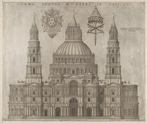 Speculum Romanae Magnificentiae: St. Peter, 1547