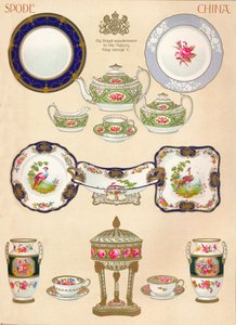 Spode Porzellan: WTCopeland & Sons, Stoke-on-Trent, 18. Jahrhundert