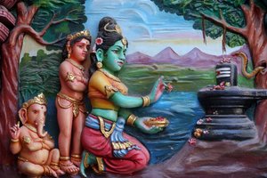 Sri Vadapathira Kaliamman Hindu-Tempel. Ganesha, auch bekannt als Ganapati und Vinayaka, ist eine der am meisten verehrten Gottheiten im Hinduismus. Singapur von Unbekannt