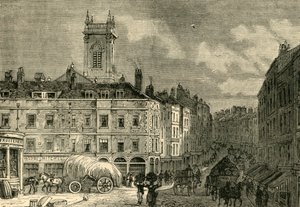 St. Andrews Kirche, von Snow Hill, 1850, ca. 1872 von Unbekannt