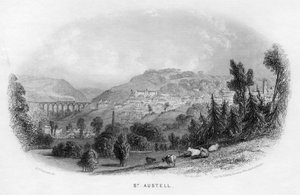 St Austell, 1860 von Unbekannt