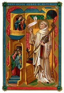 St. Bernhard, 1886 von Unbekannt