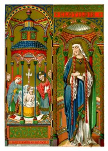St. Clotilda von Unbekannt