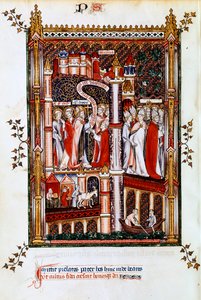 St. Denis entsendet Missionare, 1317 von Unbekannt