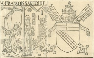 St. Franziskus von Assisi und Antonius von Padua, 1915