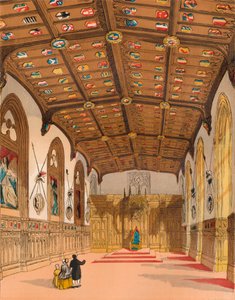 St. Georges Hall, Windsor, ca. 1845, 1864