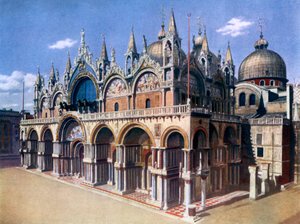Markusdom, Venedig, Italien, 1926