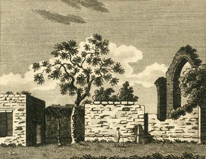 St. Pancrace Kapelle, in Canterbury, um 1786 von Unbekannt