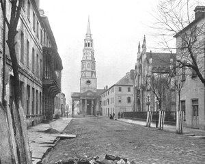 St. Philips Kirche, Charleston, South Carolina, USA, ca. 1900