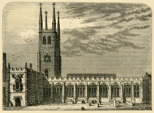 St. Sepulchres Kirche im Jahr 1737, ca. 1872
