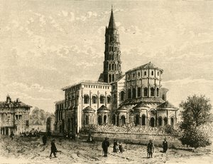St. Sernin, Toulouse, 1890 von Unbekannt