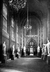 St. Stephens Hall, Palace of Westminster, London, ca. 1905 von Unbekannt