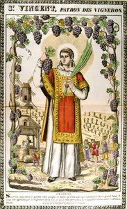 St. Vincent, spanischer christlicher Märtyrer