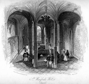 St. Winifreds Quelle, Holywell, Flintshire, Wales