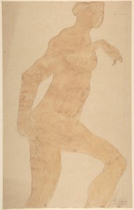 Stehender weiblicher Akt