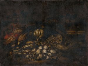 Stillleben mit Gemüse